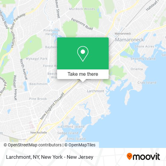 How to get to Larchmont NY in Larchmont Ny by Bus Train or Subway