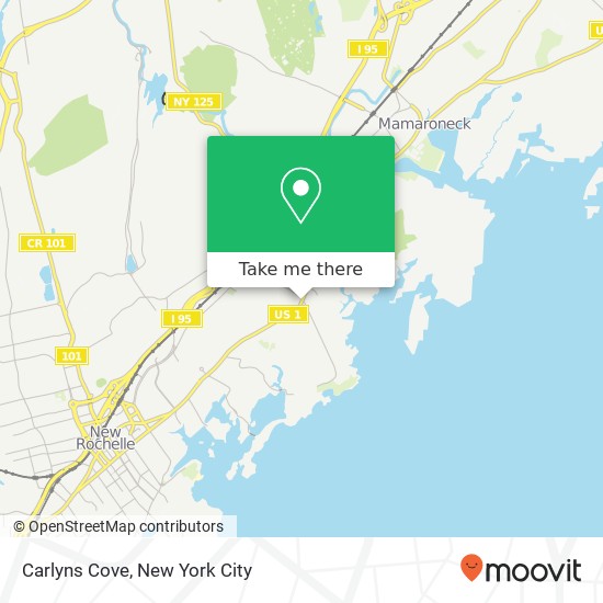 Mapa de Carlyns Cove