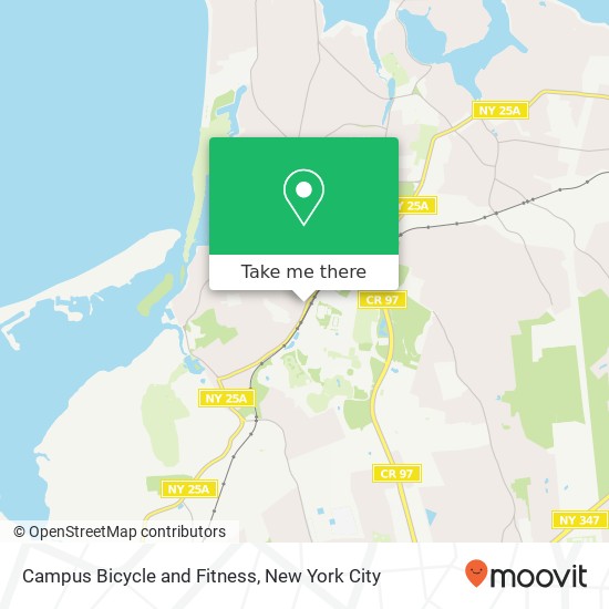 Mapa de Campus Bicycle and Fitness