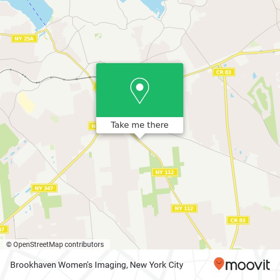 Brookhaven Women's Imaging map