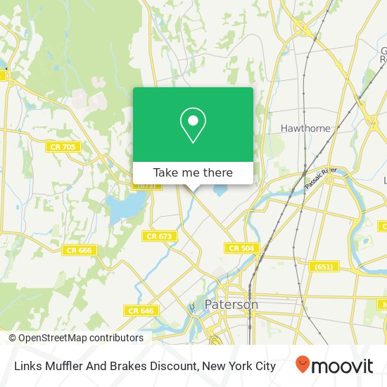 Mapa de Links Muffler And Brakes Discount