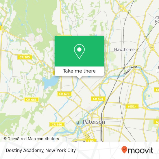 Mapa de Destiny Academy