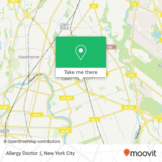 Allergy Doctor : map