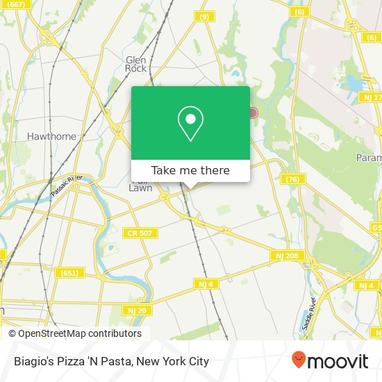 Biagio's Pizza 'N Pasta map