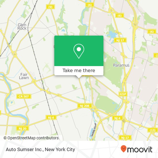 Auto Sumser Inc. map