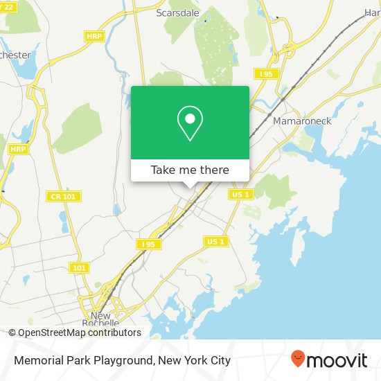 Mapa de Memorial Park Playground