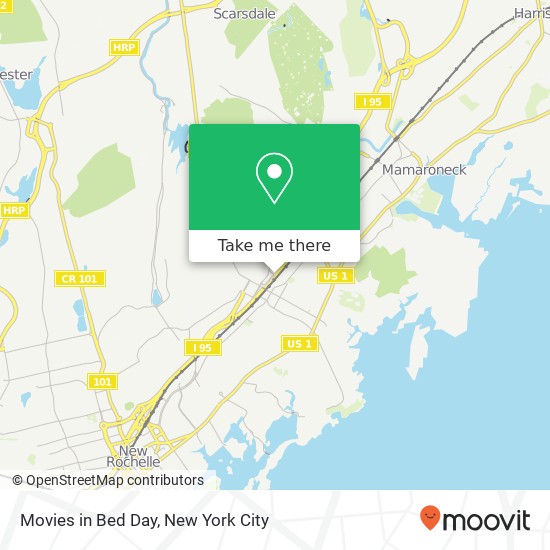 Movies in Bed Day map