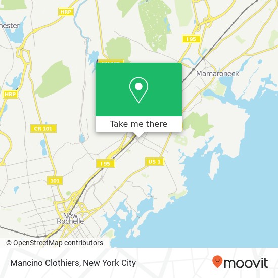 Mapa de Mancino Clothiers