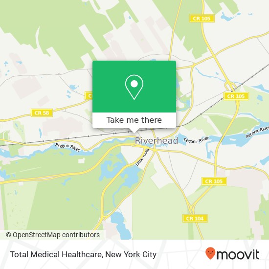 Total Medical Healthcare map