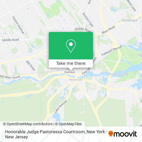 Honorable Judge  Pastoressa Courtroom map