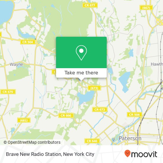 Mapa de Brave New Radio Station