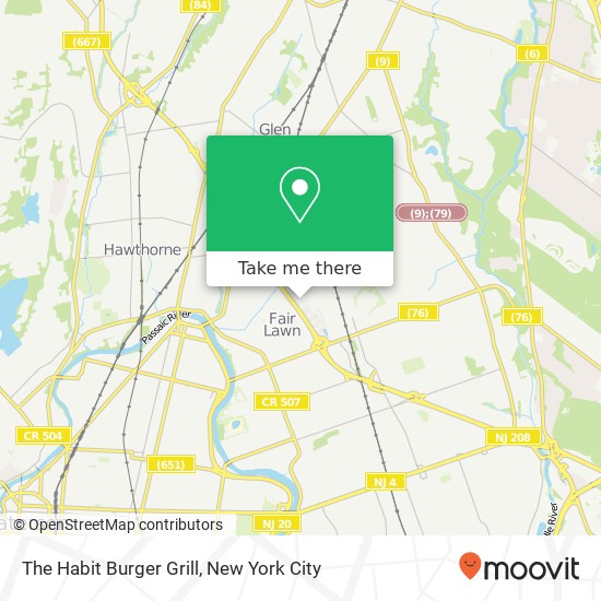 The Habit Burger Grill map