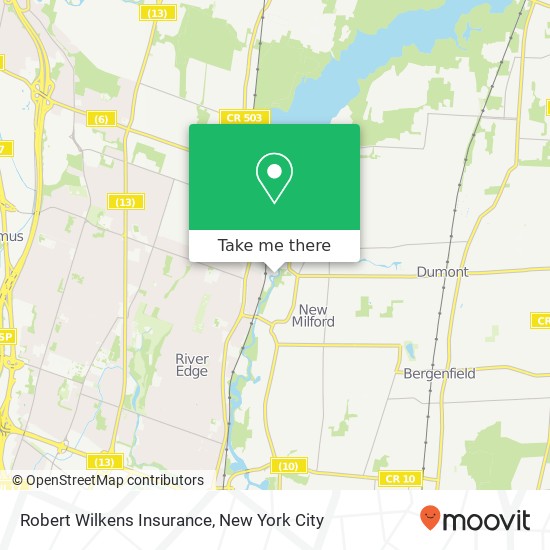 Robert Wilkens Insurance map