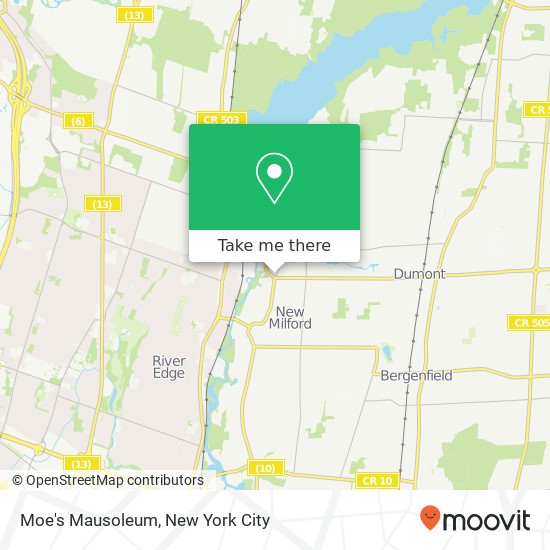 Moe's Mausoleum map