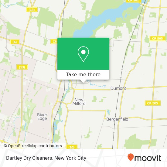 Dartley Dry Cleaners map