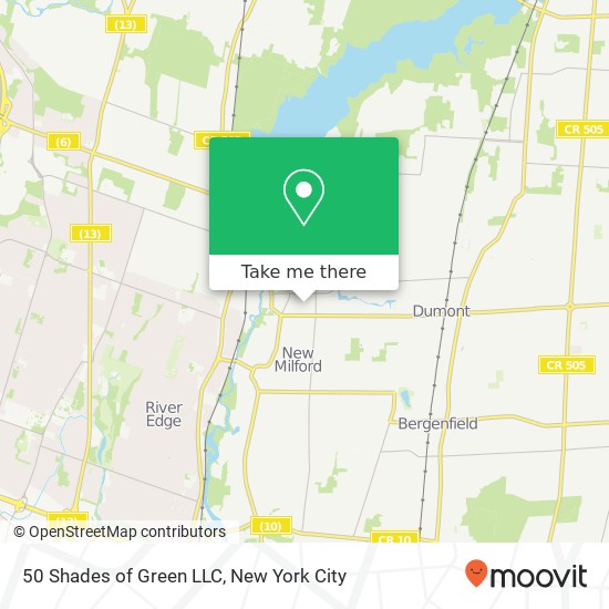 50 Shades of Green LLC map