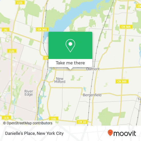 Danielle's Place map