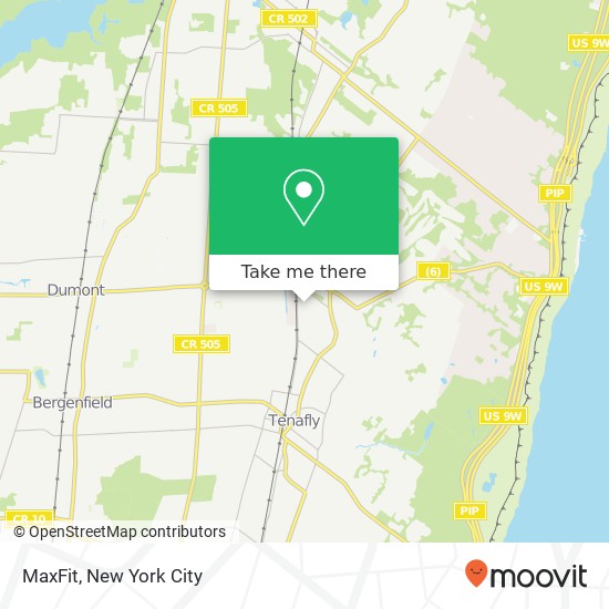 Mapa de MaxFit