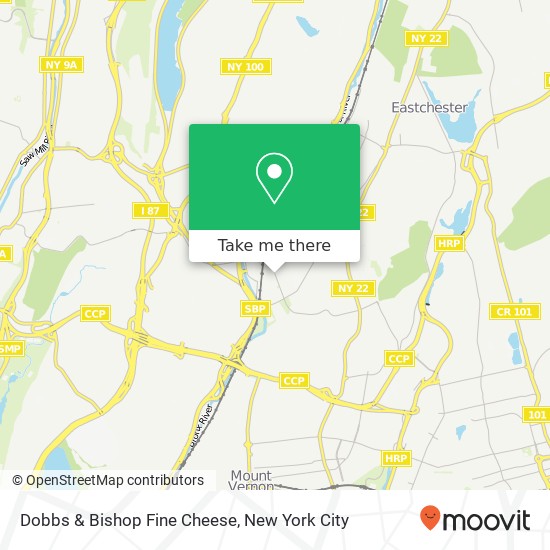 Mapa de Dobbs & Bishop Fine Cheese