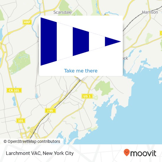 Larchmont VAC map
