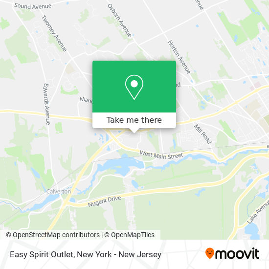 Easy Spirit Outlet map