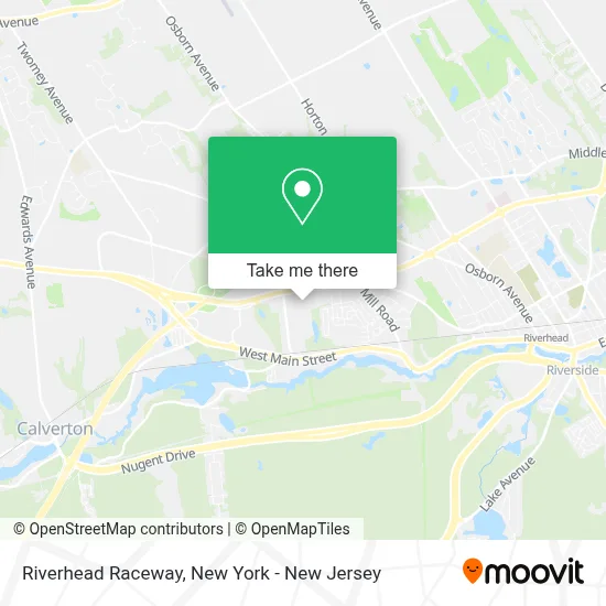 Riverhead Raceway map