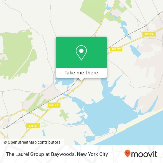 The Laurel Group at Baywoods map