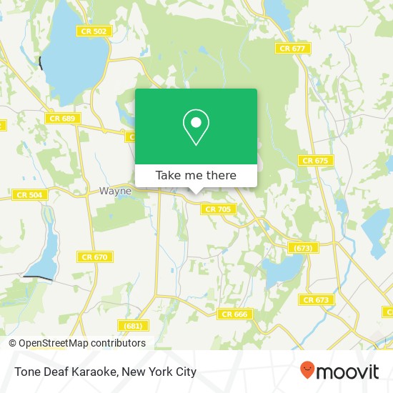 Tone Deaf Karaoke map