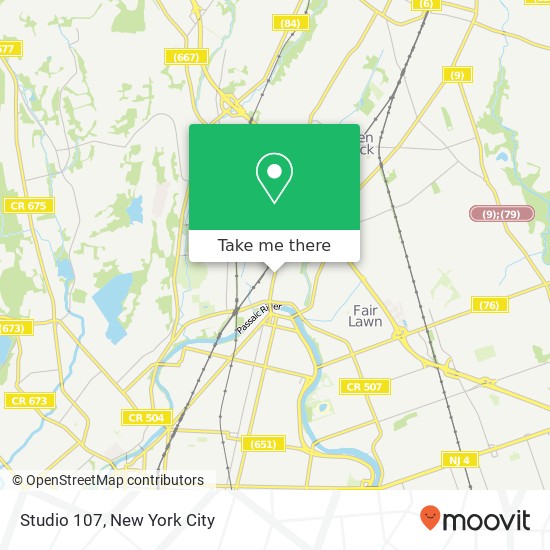 Studio 107 map