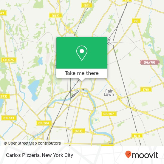 Mapa de Carlo's Pizzeria
