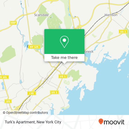 Turk's Apartment map