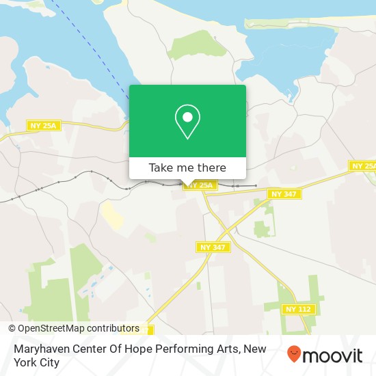 Maryhaven Center Of Hope Performing Arts map
