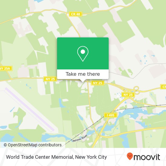 Mapa de World Trade Center Memorial
