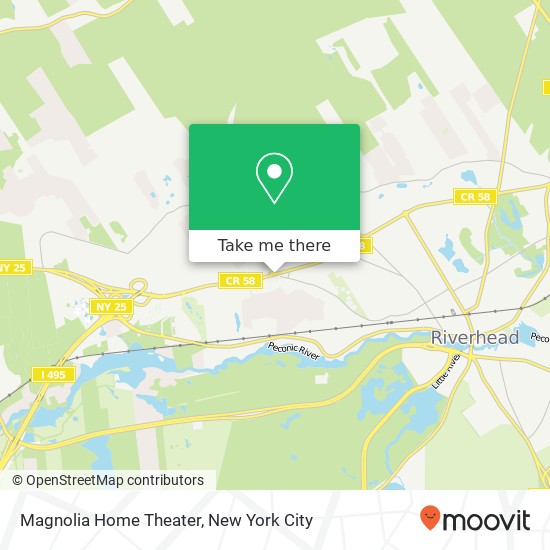 Magnolia Home Theater map