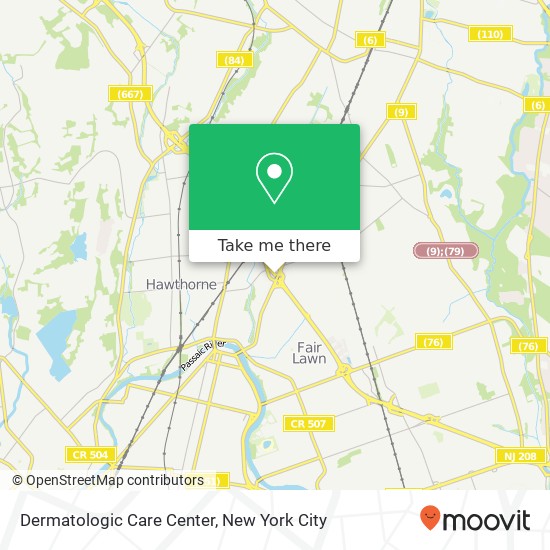 Dermatologic Care Center map