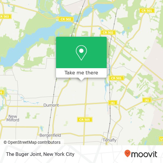 Mapa de The Buger Joint