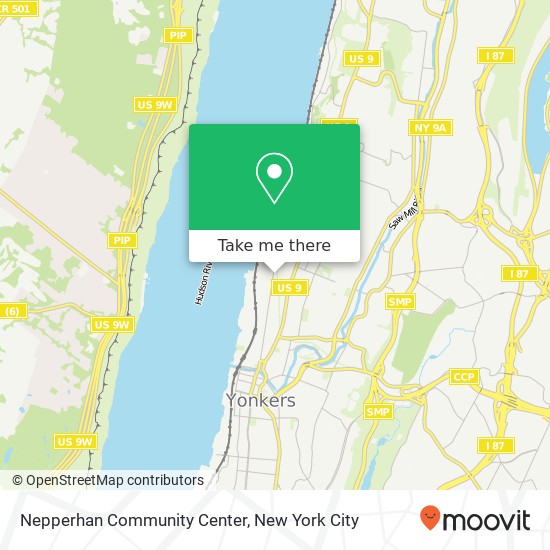 Nepperhan Community Center map