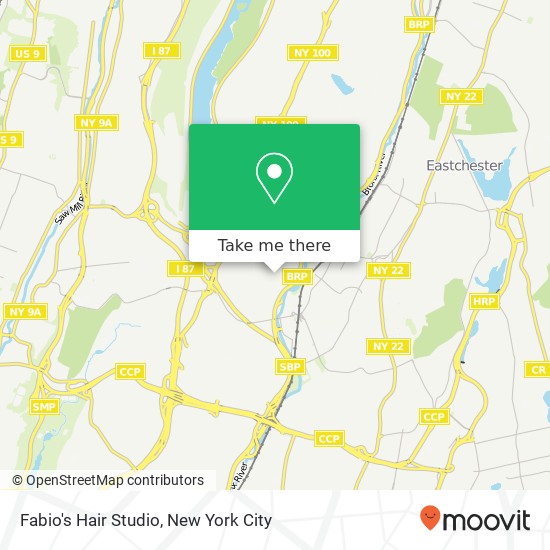 Fabio's Hair Studio map