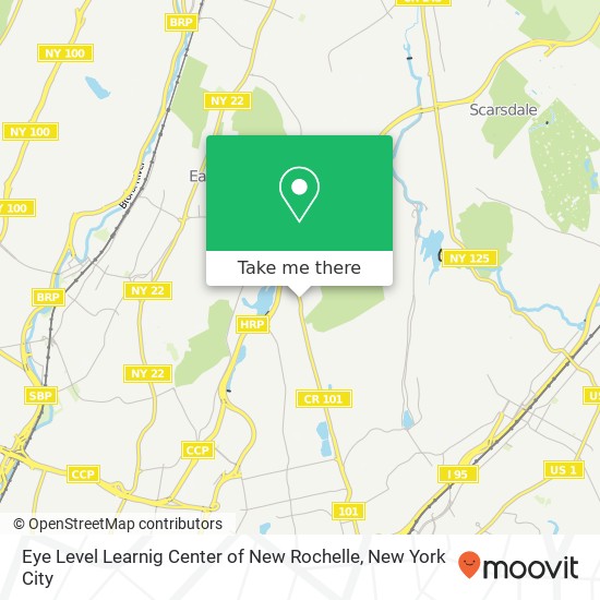 Eye Level Learnig Center of New Rochelle map