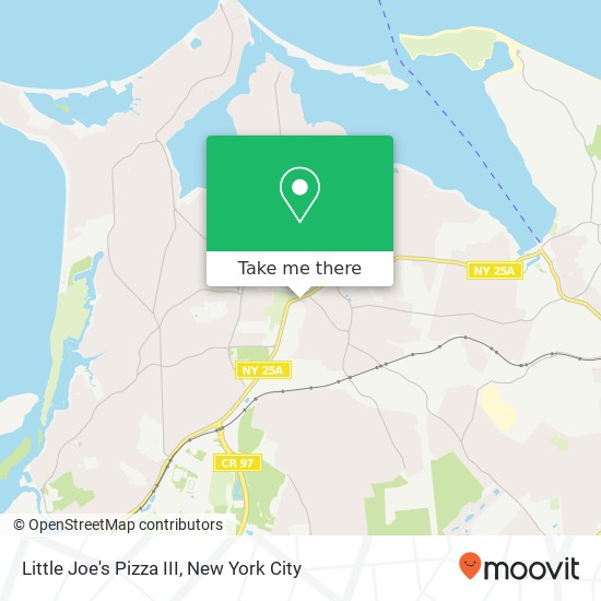 Little Joe's Pizza III map