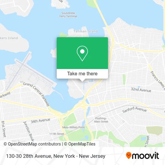 130-30 28th Avenue map