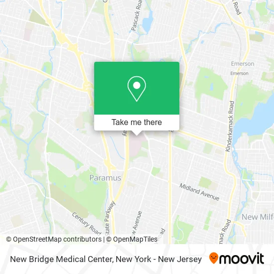 New Bridge Medical Center map