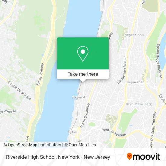 Riverside High School map