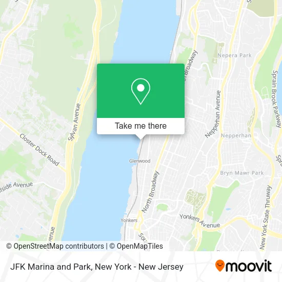 JFK Marina and Park map