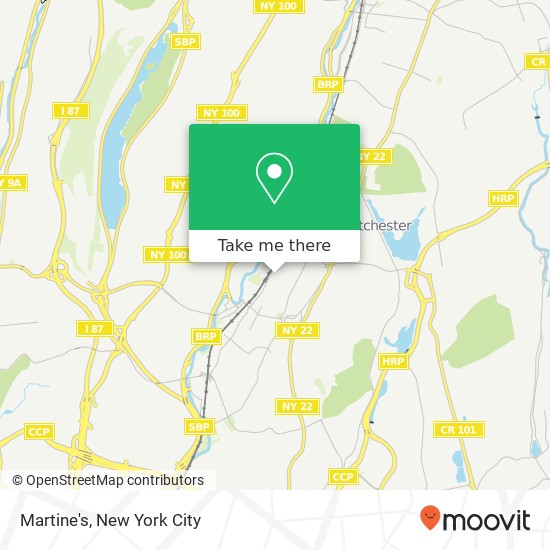 Mapa de Martine's