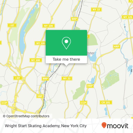 Mapa de Wright Start Skating Academy