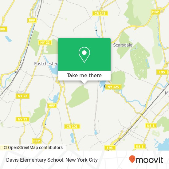 Mapa de Davis Elementary School