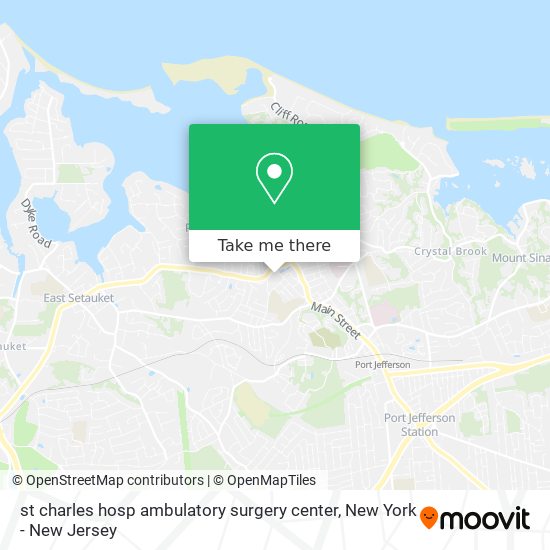 st charles hosp ambulatory surgery center map