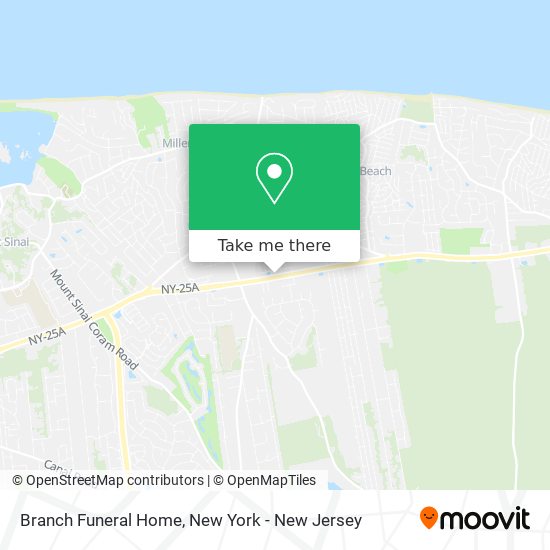 Mapa de Branch Funeral Home
