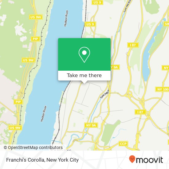 Mapa de Franchi's Corolla